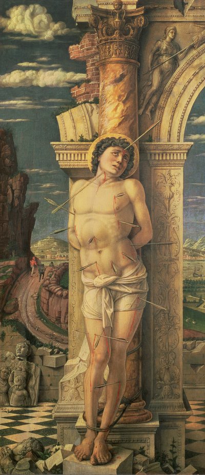 St. Sebastian by Andrea Mantegna